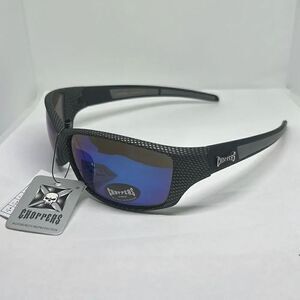 Choppers Biker Mirrored Mens Sunglasses